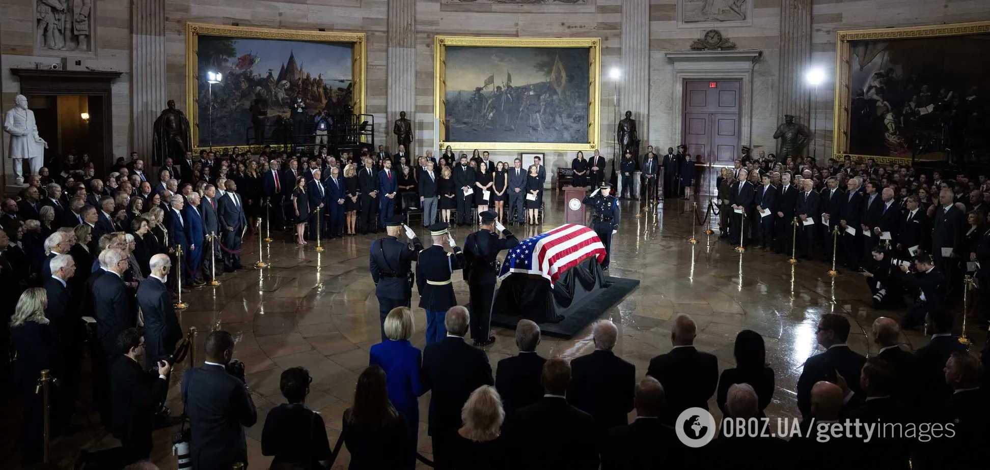 В Капитолии США почтили память покойного сенатора Линдси Грэма