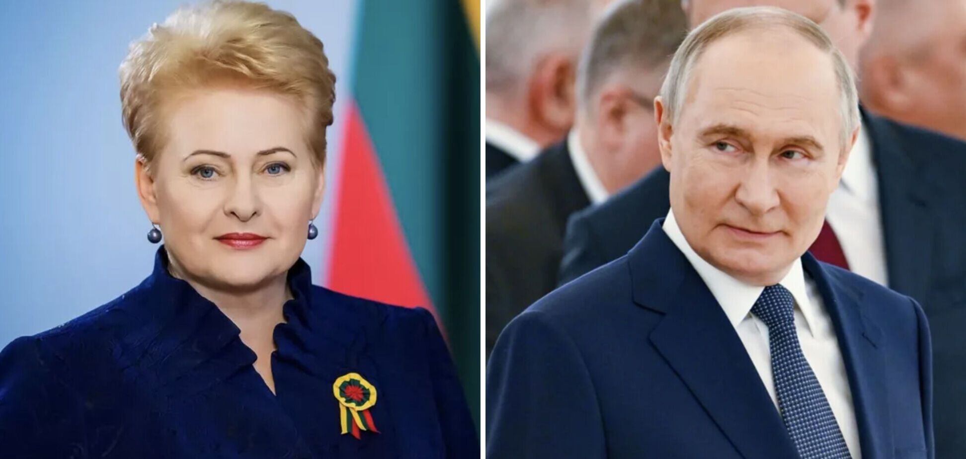 Колишня президентка Литви Даля Грибаускайте розповіла, що перша зустріч із Володимиром Путіним стала для неї переломним моментом у питаннях національної безпеки.