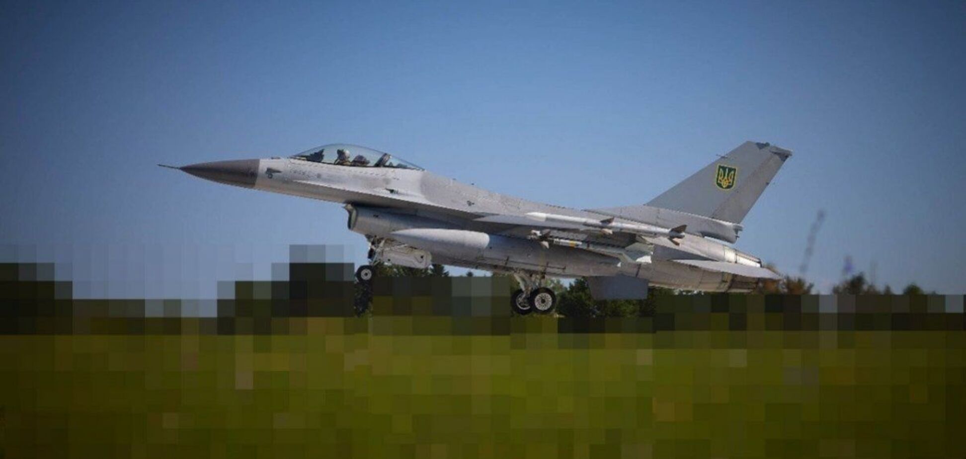Винищувач F-16AM Повітряних сил ЗСУ