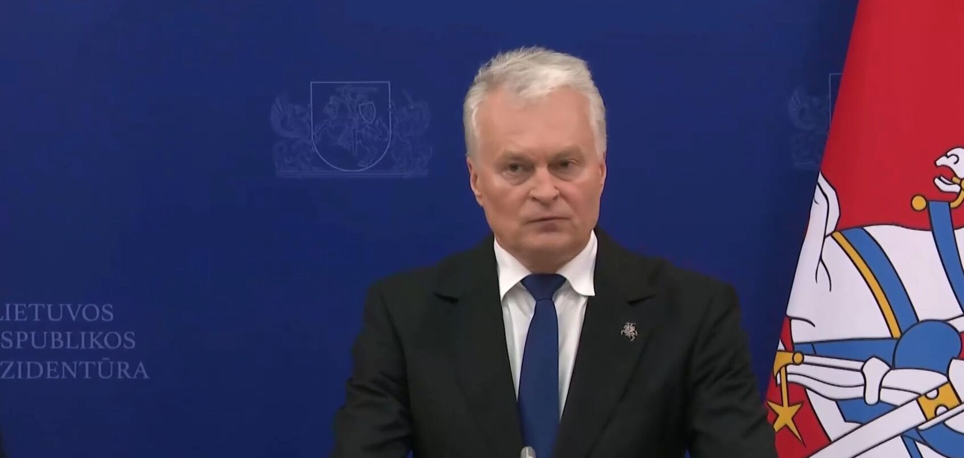 Гитанас Науседа заявил, что Литва откроет границы для ядерного оружия