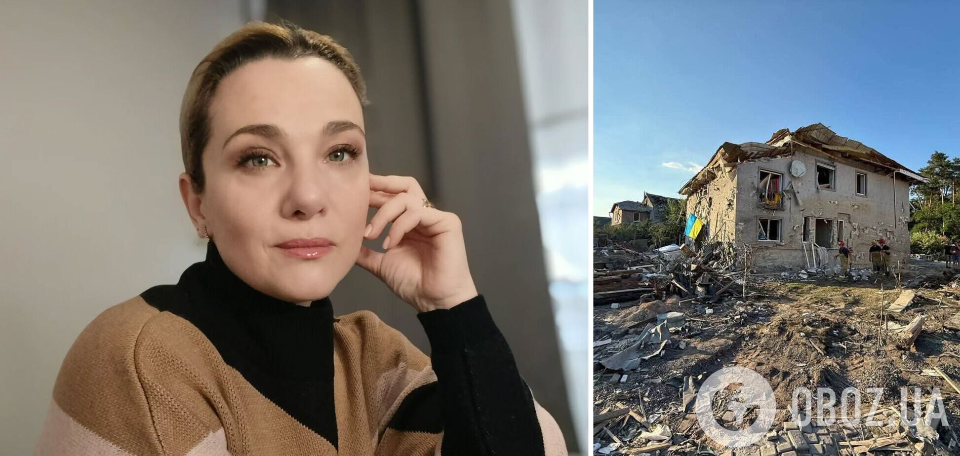Тала Калатай показала последствия российского обстрела