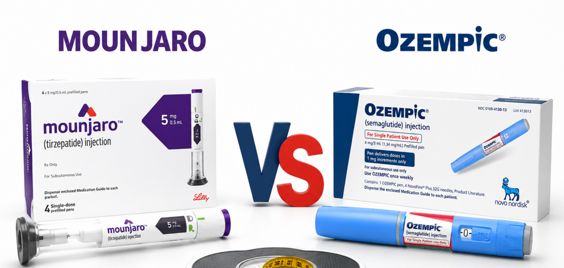 Mounjaro или Ozempic: в чём разница