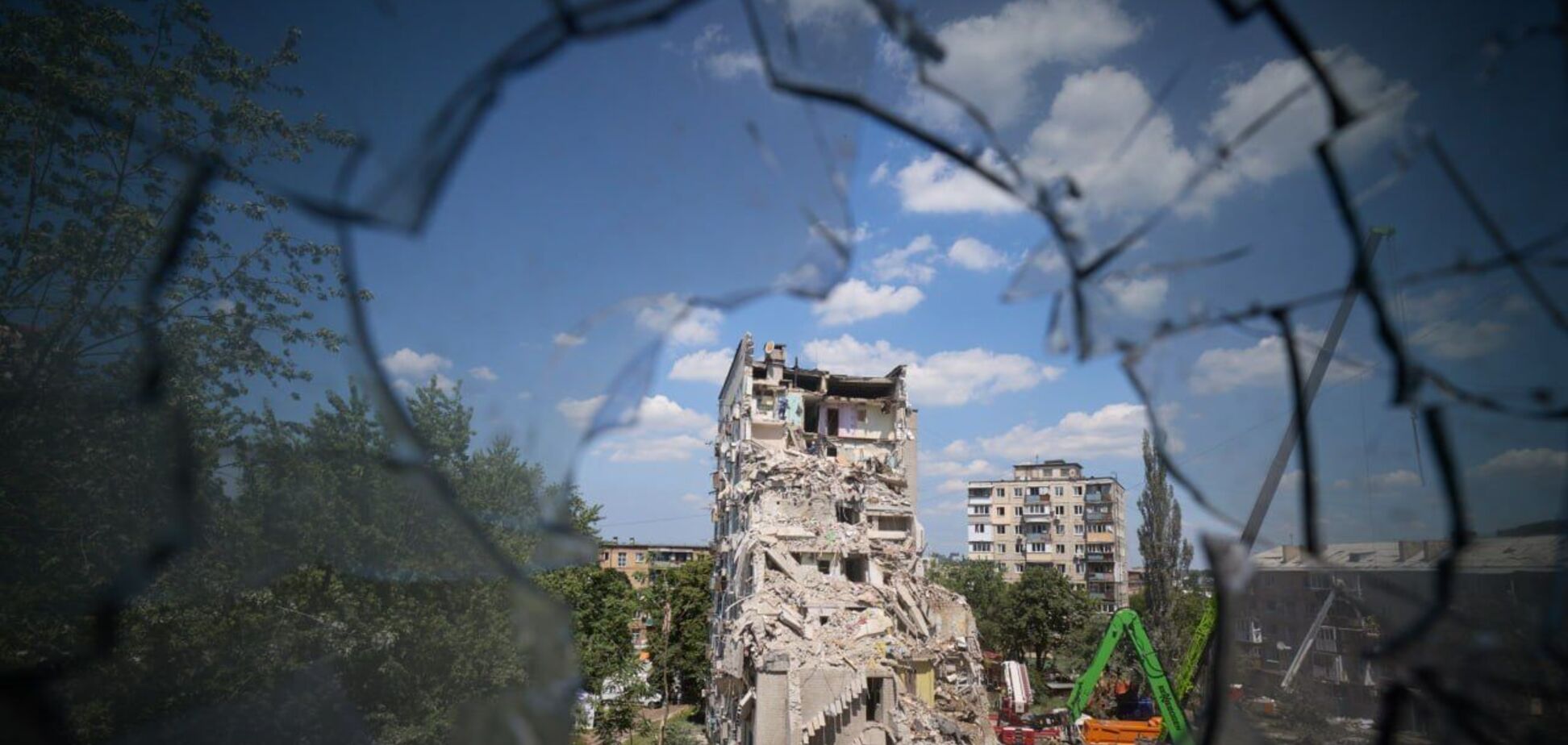 Последствия российского удара по Киеву
