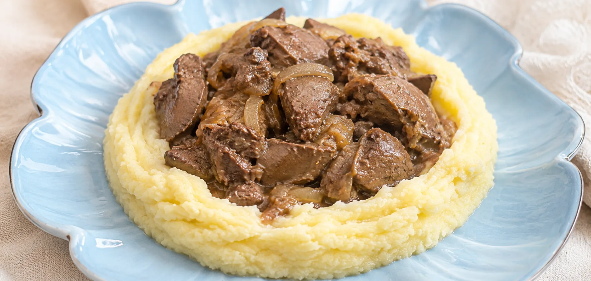 Рецепт сочной тушеной печени