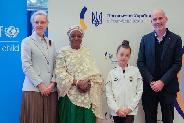 Світове турне Dance of Freedom: Олександра Паскаль відвідала офіс ЮНІСЕФ у Найробі
