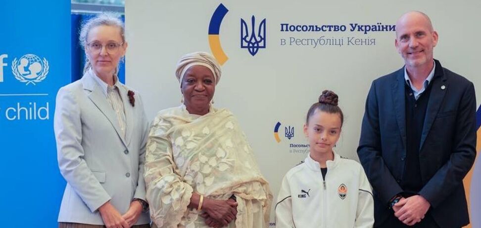 Мировое турне «Dance of Freedom»: Александра Паскаль відвідала офіс ЮНІСЕФ у Найробі