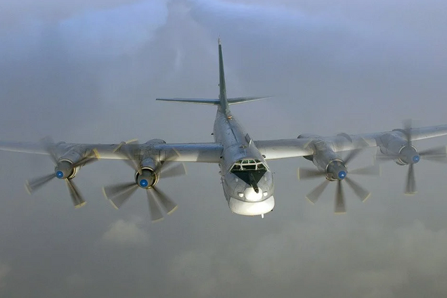 Російський літак Ту-95. Ілюстраційне фото