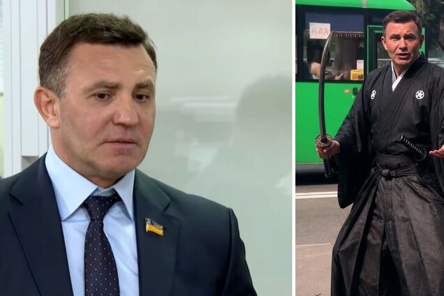 'Украинский Джеки Чан': сеть взорвалась мемами о Николае Тищенко, которого забросали помидорами после суда