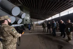 В Украине впервые показали на видео запуск комплекса Harpoon