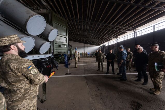 В Украине впервые показали на видео запуск комплекса Harpoon