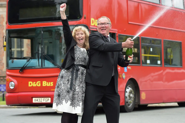 Иллюстративное изображение, победители в лотерее.