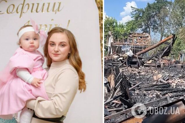 На Сумщині попрощалися з жінкою і її півторарічною донькою, які загинули внаслідок обстрілу