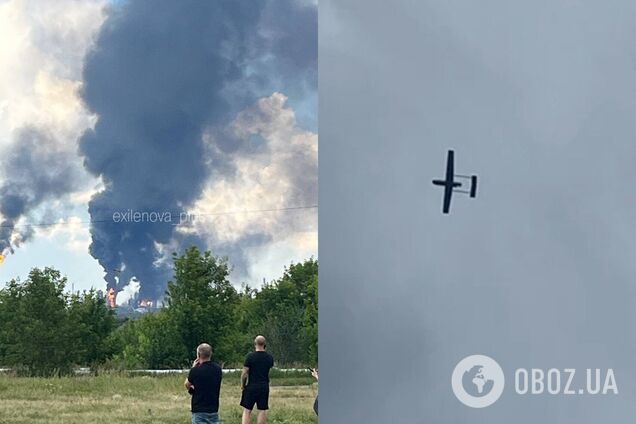 Последний из крупнейших производителей бензина в РФ: Силы обороны нанесли удар по Омскому НПЗ в 2,5 тыс. км от границы. Фото и видео