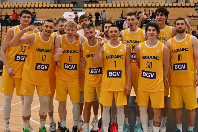 Определились соперники сборной Украины на втором этапе отбора на чемпионат мира-2027 по баскетболу