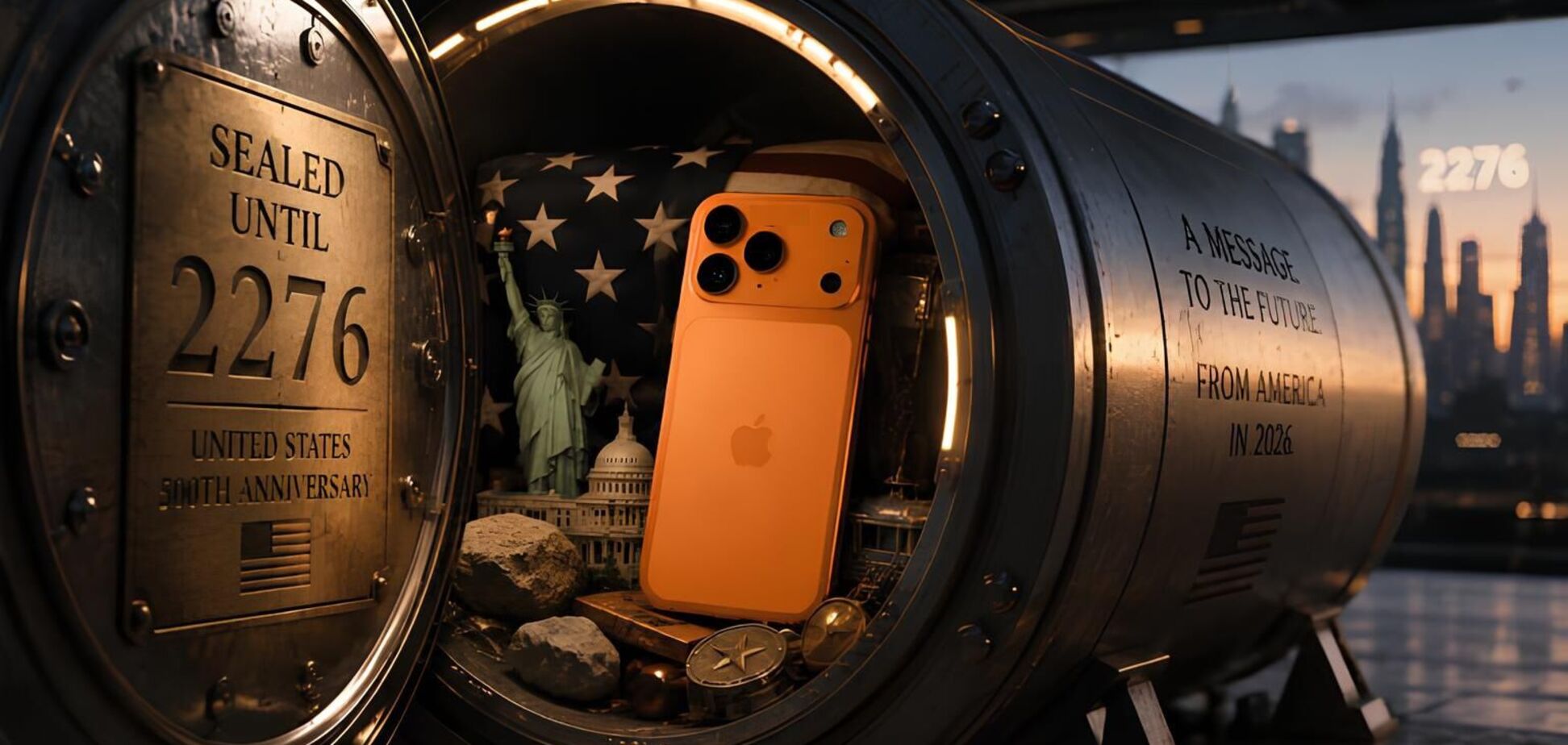iPhone 17 Pro Max 'поховали' у капсулі часу