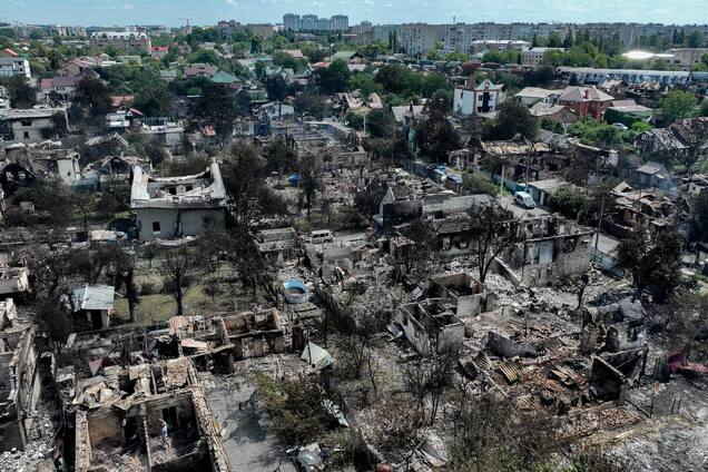 Зафіксовано пошкодження 280 житлових будинків: у Вишневому триває ліквідація наслідків ворожої атаки. Фото