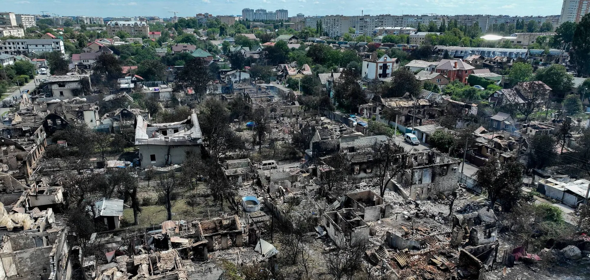 Последствия взрывов в Вишневом под Киевом