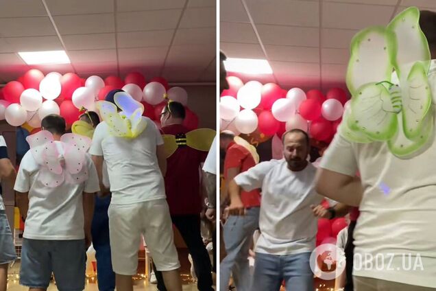 'Діти запам'ятають це на все життя!' Татусі в костюмах бджілок і метеликів на святі в дитсадку стали зірками мережі