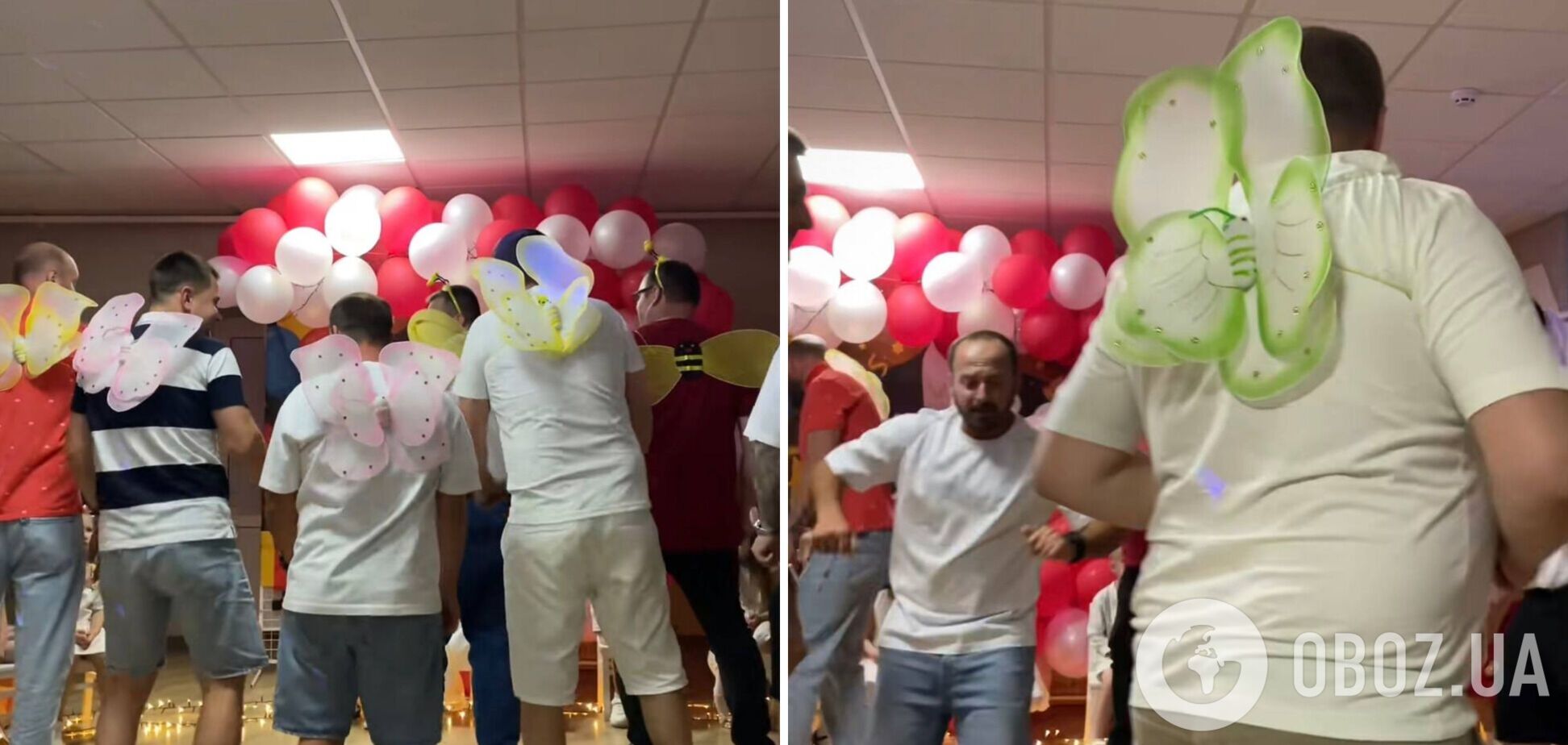 'Діти запам'ятають це на все життя!' Татусі в костюмах бджілок і метеликів на святі в дитсадку стали зірками мережі