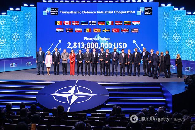 Союзники по НАТО обязались предоставить Украине 140 млрд евро военной помощи