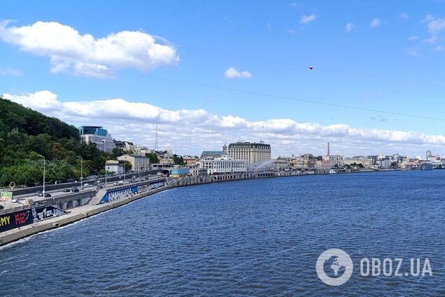 Схили Дніпра та старий Поділ. Архівне фото правого берега Києва 1895 року