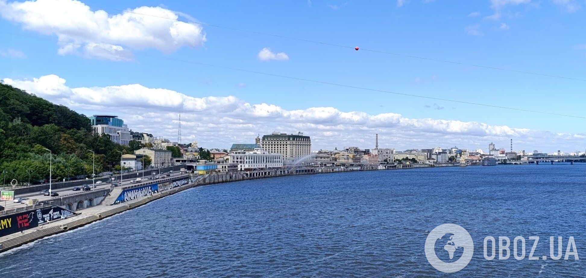 Правий берег Києва. Сучасне фото