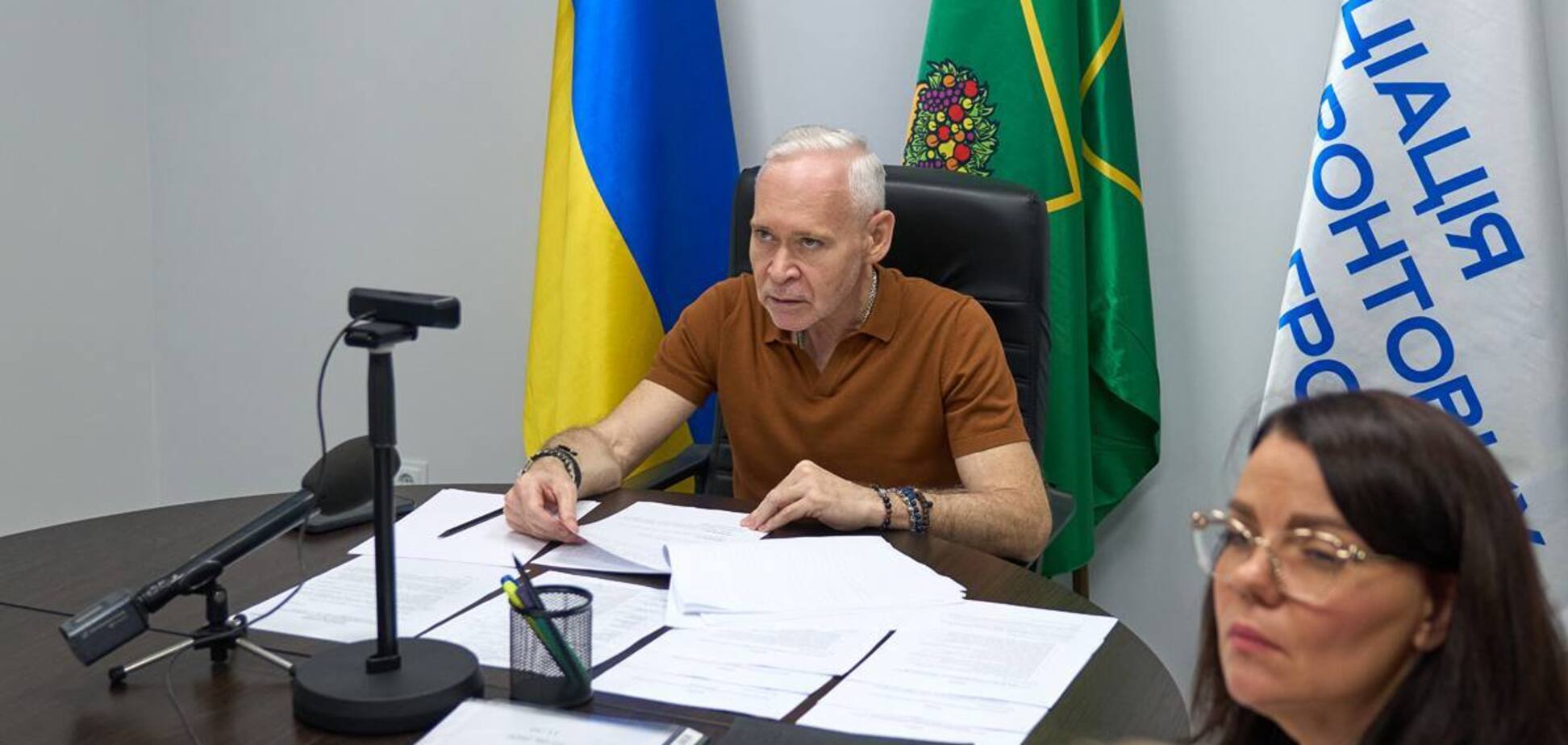 Голова Асоціації прифронтових міст та громад Ігор Терехов