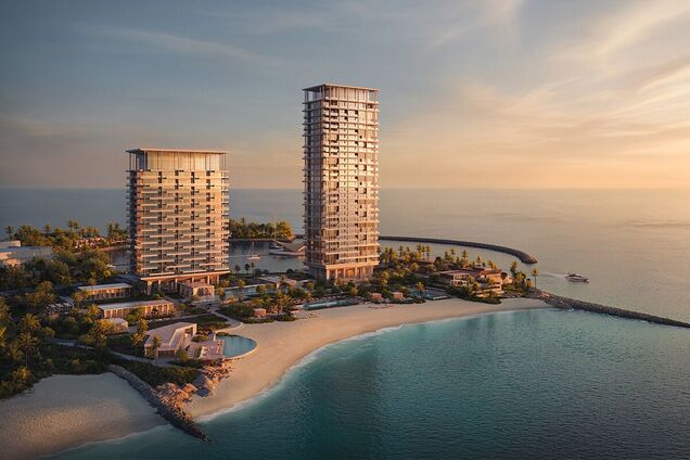 Иллюстрация — курорт Wynn Al Marjan Island