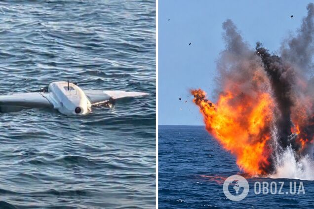 Военные Румынии взорвали две 'Герберы' в Черном море. Видео
