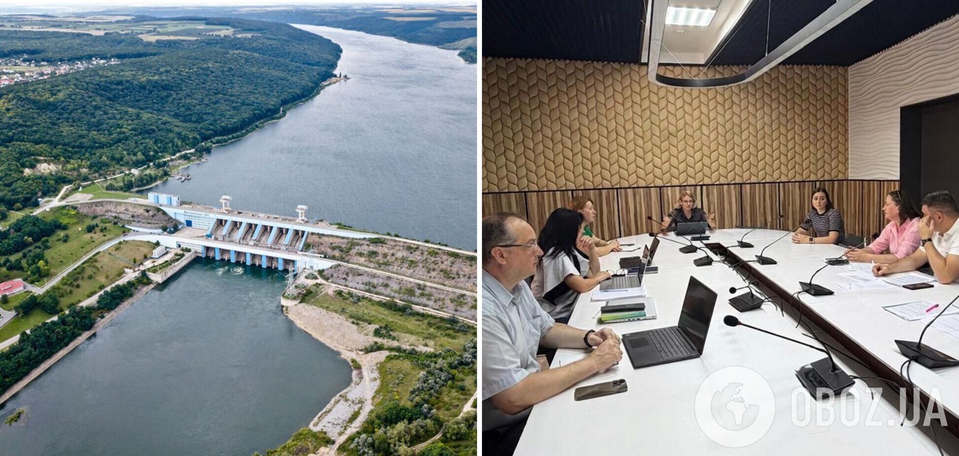 Скид води з Дністровського комплексного гідровузла зменшують