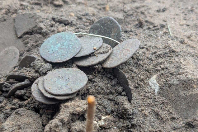 В Полтавской области нашли клад времён битвы на Ворскле. Фото