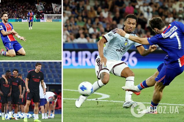 ПСЖ отказался выпускать украинца и выиграл Суперкубок УЕФА. Видео голов