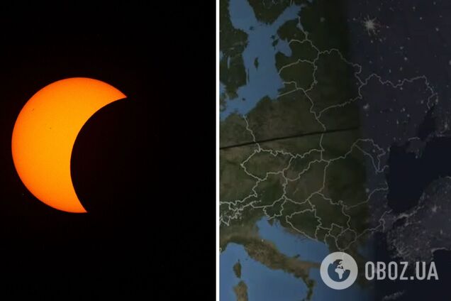Во время трансляции солнечного затмения NASA показало Крым частью России. Фото и видео
