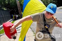 'Нет бензина – нет войны': в 10 странах мира прошли акции в поддержку дальних ударов Украины по российским НПЗ. Фото и видео