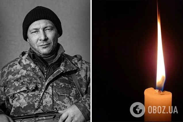 Печальная новость: на фронте погиб военнослужащий из Киевской области Олег Корчевный. Фото