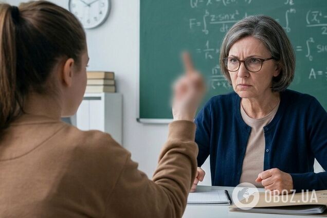 В Киеве ученица 10 класса показала средний палец учительнице: какое решение принял суд и кого наказали