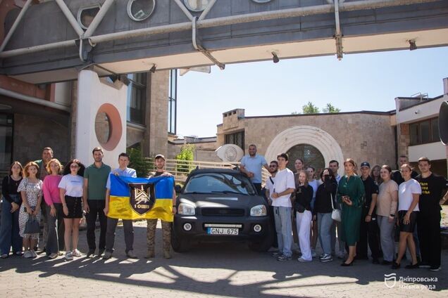 Автомобіль вирушить на Запорізький напрямок