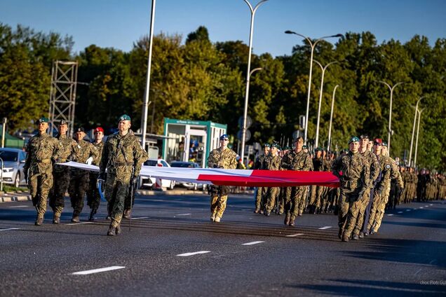 Парад в Польше