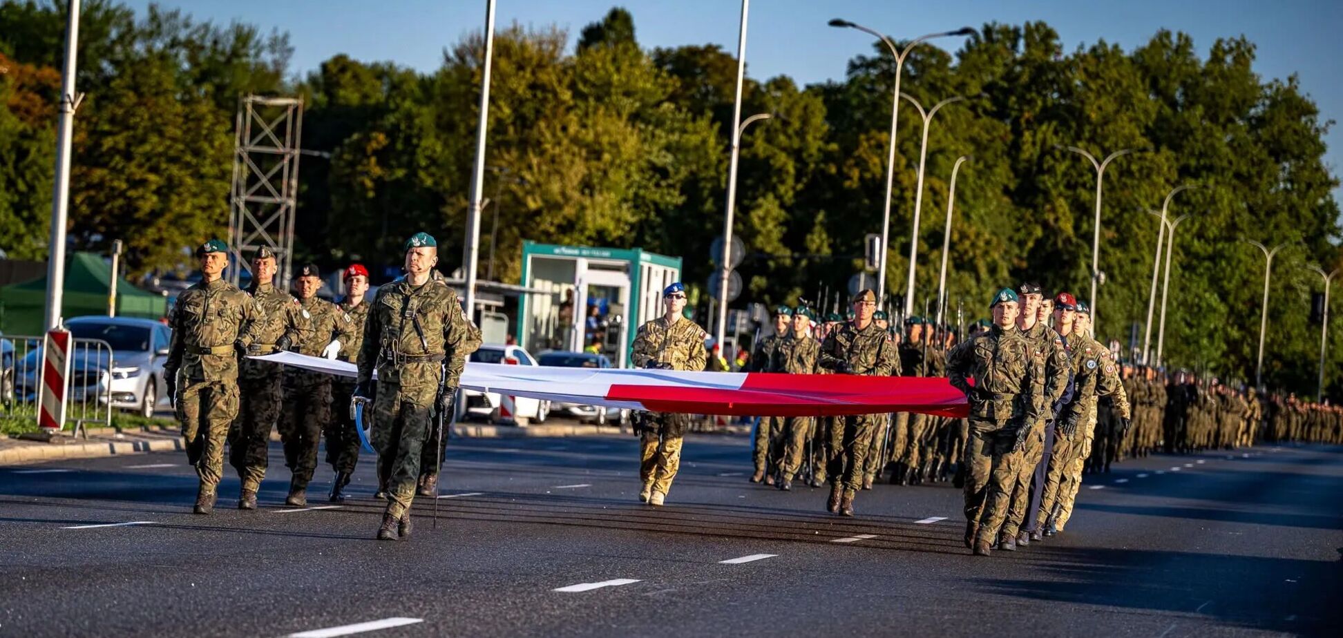 Парад в Польше