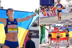 Украинка с историческим рекордом выиграла медаль чемпионата Европы по легкой атлетике. Видео