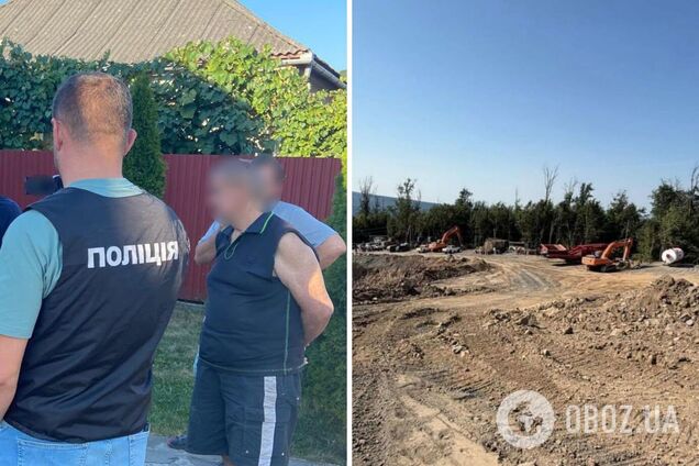 Почти миллиард гривен убытков: в Закарпатье раскрыли случай незаконной добычи андезита. Фото