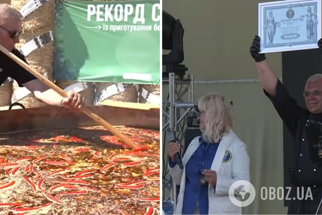 На Тернопільщині зварили понад 3 тонни бограча і встановили рекорд. Фото і відео