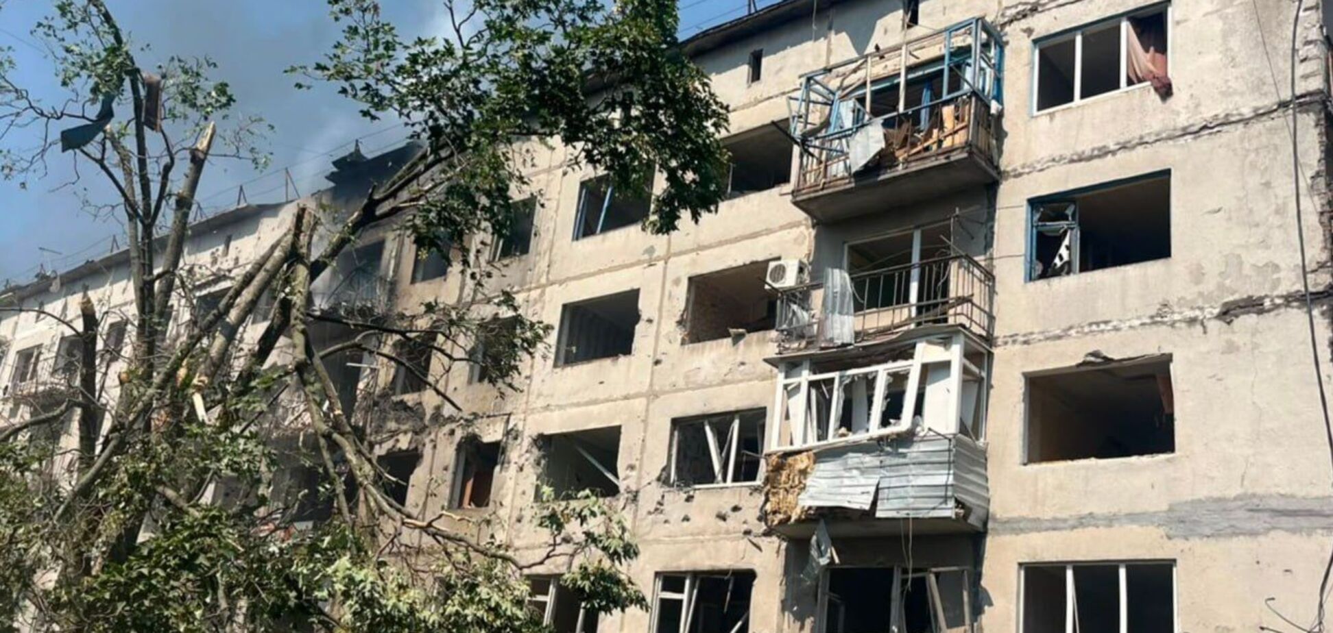 Враг в очередной раз атаковал гражданскую инфраструктуру Краматорска