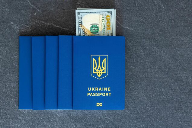 Ілюстрація - закордонний паспорт України