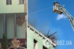 Россия атаковала Житомир реактивными дронами: есть попадание в здание главного управления Нацполиции, погибли полицейские. Фото