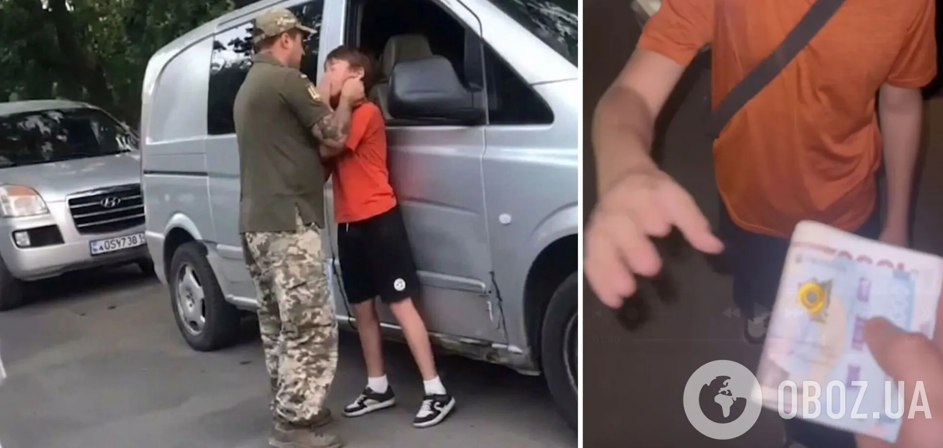Бросал камни и полез в драку: в Одессе пророссийский подросток спровоцировал сотрудника ТЦК за денежное вознаграждение из-за границы. Видео