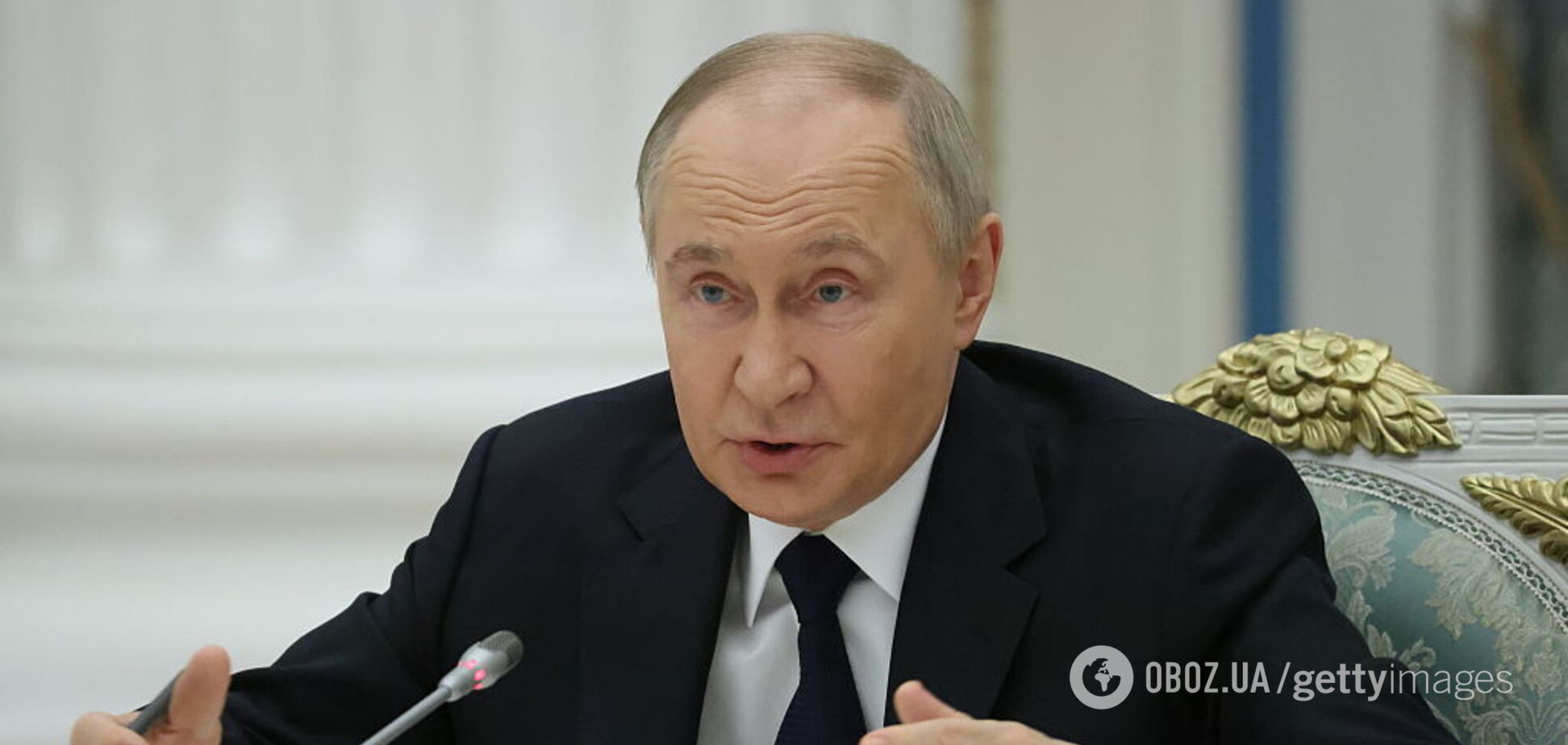 'Нет, не было и быть не может': Путин попытался убедить россиян, что украинские удары не наносят России критического ущерба