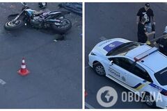 В Киеве на Васильковской произошло ДТП: погиб мотоциклист. Фото