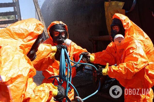 В Полтавской области в результате удара со стороны РФ произошла утечка опасного химического вещества: подробности и фото
