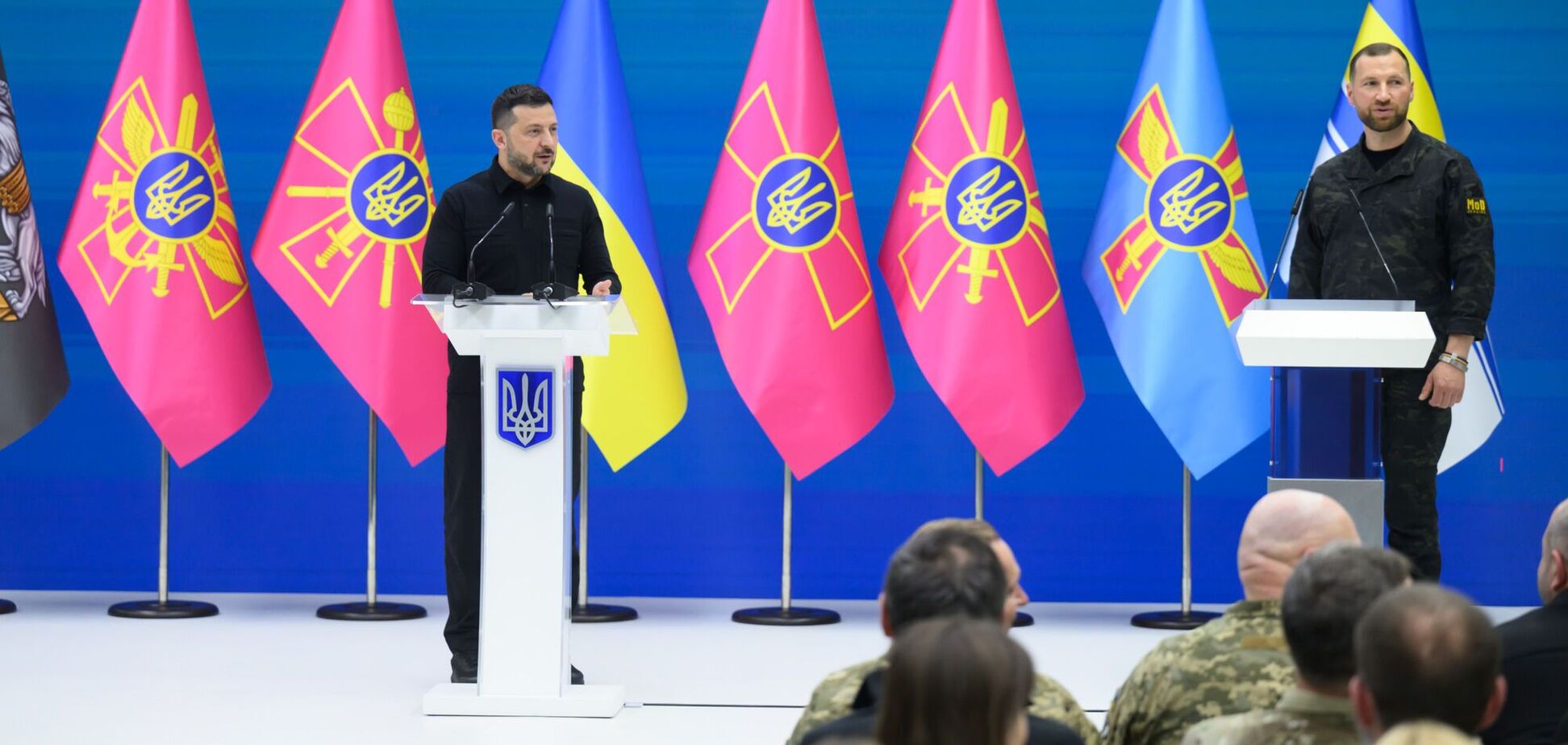 Володимир Зеленський та Євген Хмара